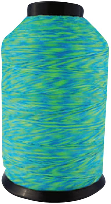 Fluorescent Green & Electric Blue